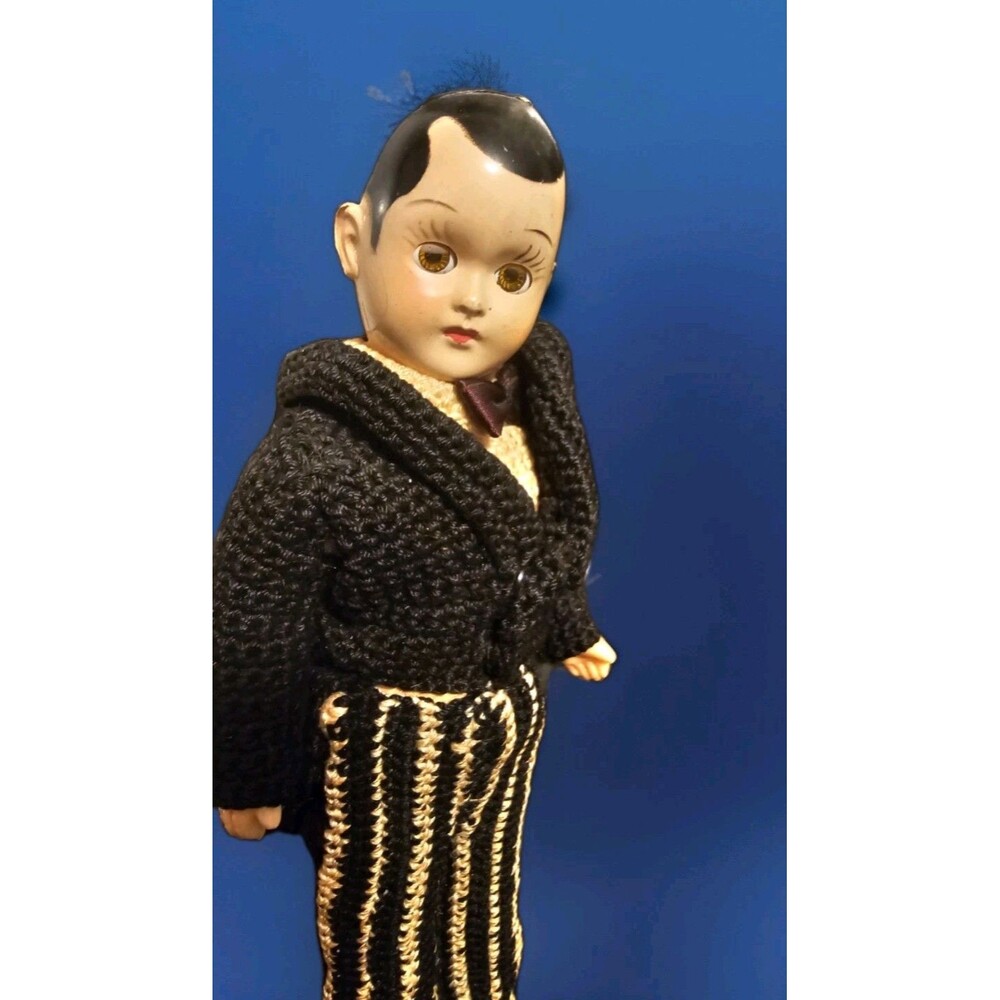 DOLL LOT  💖   Nancy Ann STORYBOOK Ginny? Doll  DRESS Groom VOGUE 40s 80s IDEAL - Picture 4 of 16